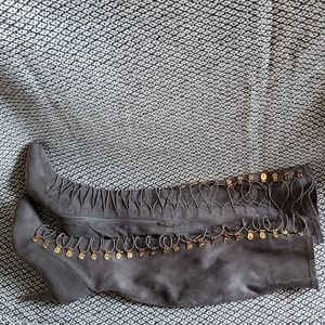 Knee High Heeled Boots